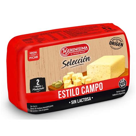 La Serenisima Queso Estilo Campo Precio Rappi