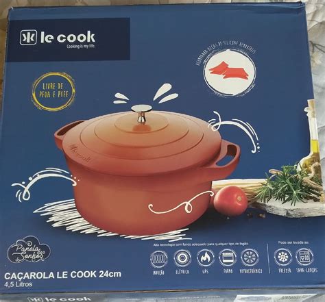 Panela Le Cook Ca Arola M Vel De Cozinha Le Cook Nunca Usado