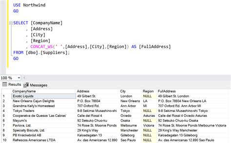 SQL Server CONCAT WS Function SQL Server Portal