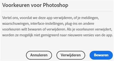 Adobe Creative Cloud Apps Verwijderen