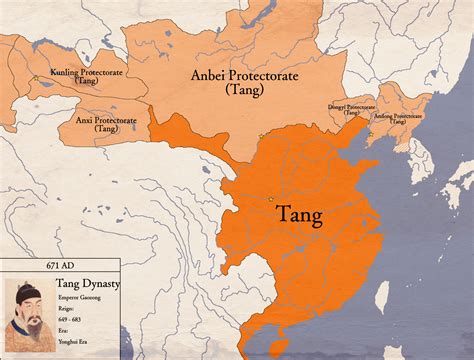 Tang Dynasty Map