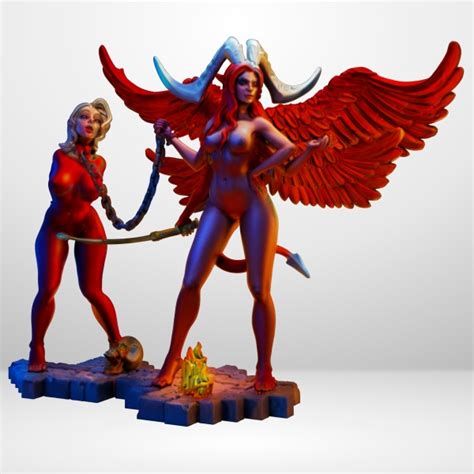 Hot Goblin エリア スキンピー ミニチュア ホットゴブリン 魅惑の悪魔像