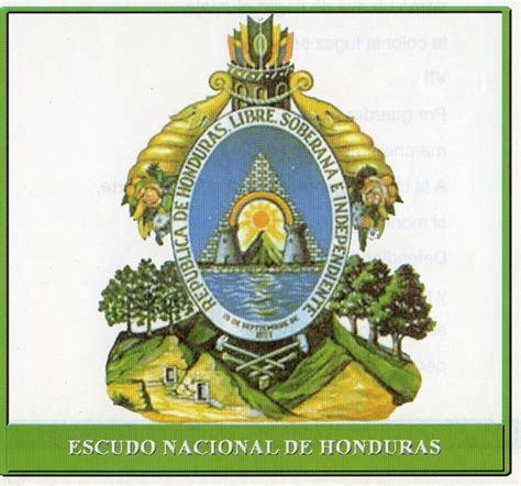 Conociendo a Honduras Cuadros de Símbolos Patrios Hot Sex Picture