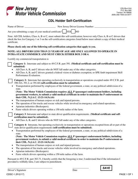 Form Cdsc 1 Fill Out Sign Online And Download Fillable Pdf New Jersey Templateroller