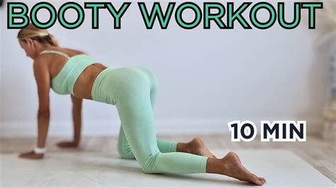 10 Min Booty Workout Training For A Sexy Butt No Jumps No