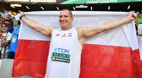 Lekkoatletyczne MŚ Wojciech Nowicki szczęśliwy po zdobyciu srebra