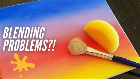 SECRET To BLENDING Acrylic Paint The FUN WAYTips Tricks For EASY