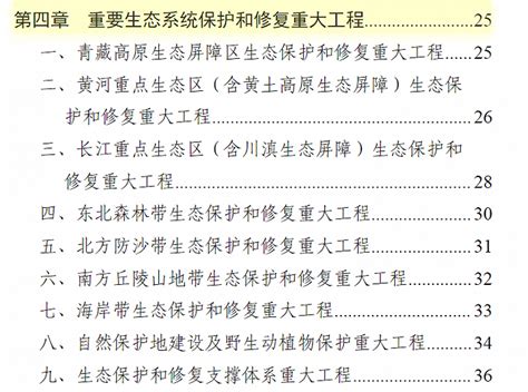 发改委、自然资源部部署规划2021 2035年全国重要生态系统保护和修复重大工程界面新闻 · 快讯