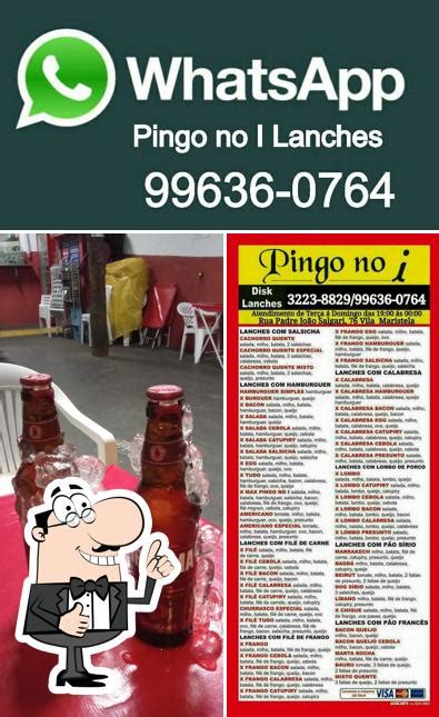 Pingo No I Lanches pub Bar Presidente Prudente Avaliações de