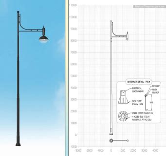 Hot Dip Galvanized Pole At Piece Street Light Poles In Bengaluru ID
