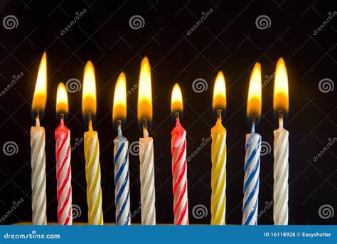 Birthday Candles Stock Photo Image Of Candles Birthdays 16118928