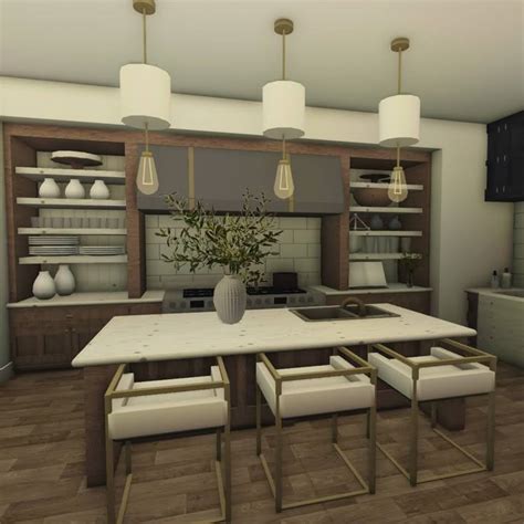 50 Best Bloxburg Kitchen Designs In 2025 Kitchen Layout Big Kitchen