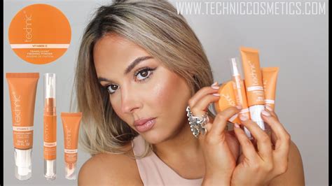 Technic Cosmetics Vitamin C Range Instagram Inspired Makeup Tutorial