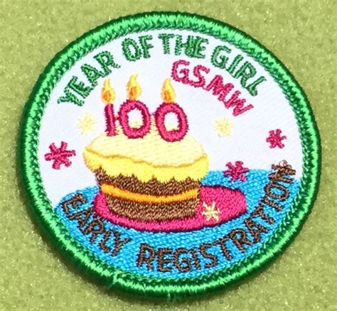 Girl Scout 100th Anniversary Patch