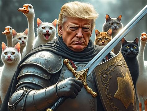 Pets For Trump Ai Memes Explode On Social Media After Ex President