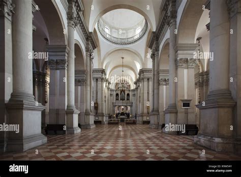 Interno Della Chiesa Di San Giorgio Maggiore Basilica Di San Giorgio