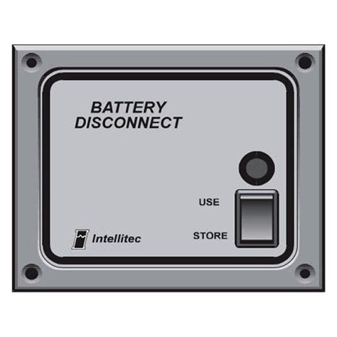 Intellitec® 00 01114 000 Battery Disconnect Switch Panel