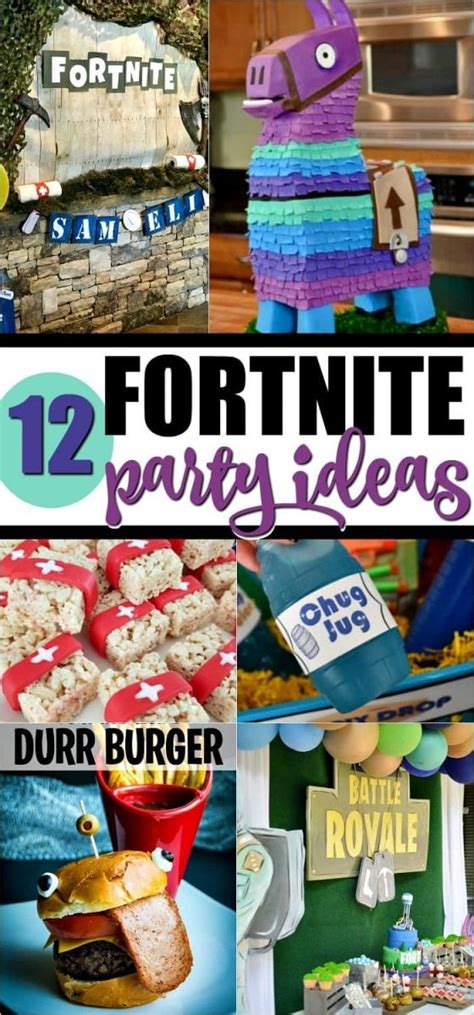 12 of the Best Fortnite Birthday Party Ideas - Spaceships and Laser Beams