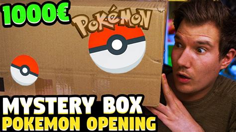 Wir öffnen eine 1000 Pokemon Mystery Box YouTube