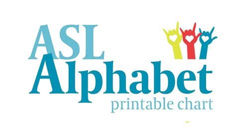 Free ASL Alphabet Chart - American Society for Deaf Children