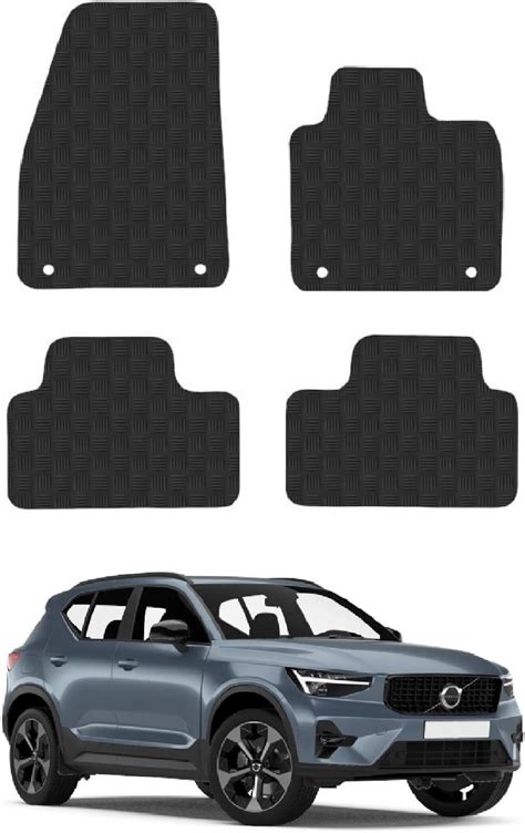 Car Mats For Volvo XC40 2018 Automatic Tailored Fit Rubber Floor Mat