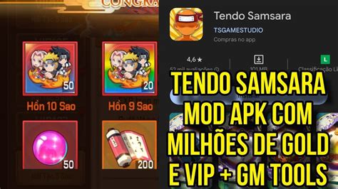 Tendo Samsara Mod Apk Milh Es De Gold Vip E Gm Tools Tendo