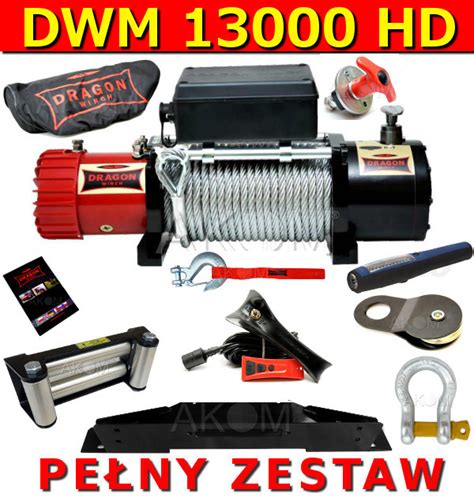 Pe Ny Zestaw Wyci Garka Dragon Winch Maverick Dwm Hd