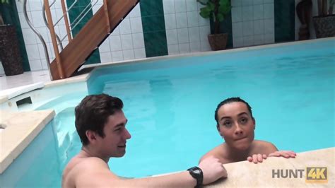 Hunter Picked Up Slut Anna Rose For Nice Sex In Private Pool Ana Rose