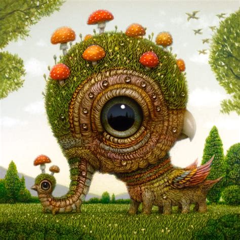 Bizarre Wide Eyed Hybrids Reflect Imagined Landscapes In Naoto Hattori