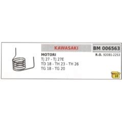 Équilibreur à ressort pour débroussailleuse KAWASAKI TJ27 TJ27E 9