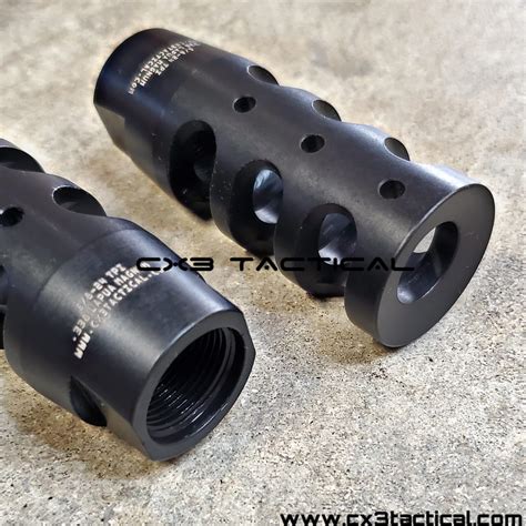 338 Lapua Magnum Muzzle Brake Compensator 58 24 Tpi Cx3tactical™