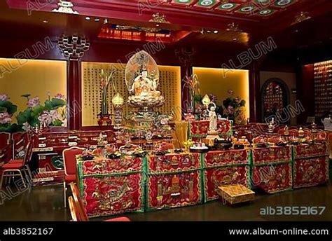 Buddha Statue At The Kwan Im Thong Hood Cho Temple Waterloo Street