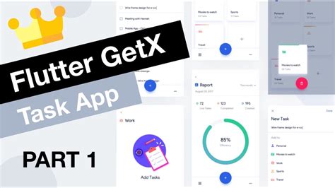 Flutter Getx Task Todo App Tutorial App From Scratch Part Youtube