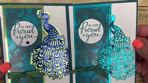 Using The Royal Peacock Bundle By Stampin Up To Create A Beautiful