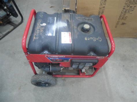 Troy Bilt Generator 5000 Watt Brigs Motor Electric Start Nothing But Generators And More