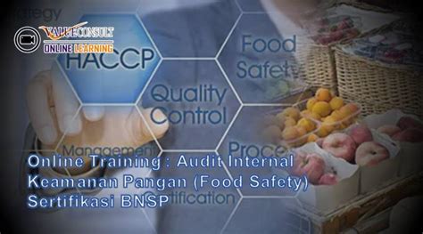 Online Training Audit Internal Keamanan Pangan Food Safety