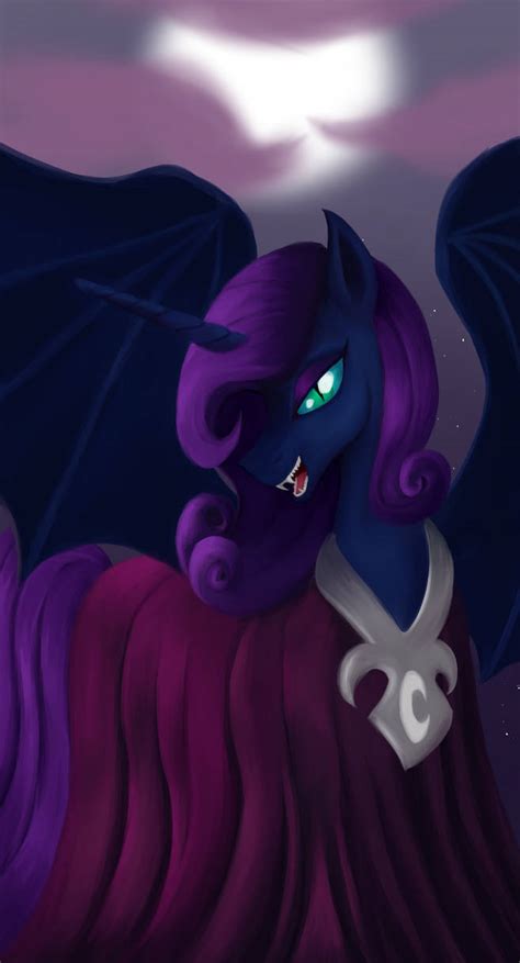 Draped Nightmare Moon By Ironcurtainponi On Deviantart