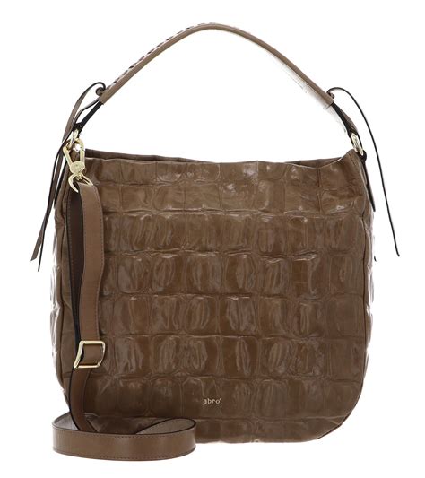 Abro Leder Primitivo Shoulder Bag Heather Nude Buy Bags Purses