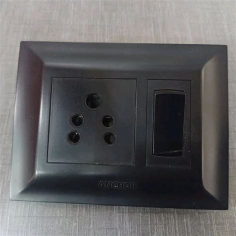 10 A Anchor Ziva Black Modular Switch At Rs 15 Piece In Bengaluru ID