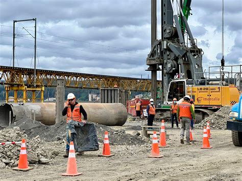 Comenzaron los trabajos de reparación del Puente Ferroviario sobre el