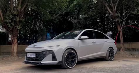 2023 Hyundai Verna Facelift Sedan With Nardo Wrap And Powerful Music System