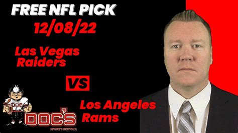 Nfl Picks Las Vegas Raiders Vs Los Angeles Rams Prediction 12 8 2022