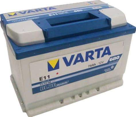 Varta Blue Dynamic Autobatterie E11 574 012 068 74ah 680a Cult7de