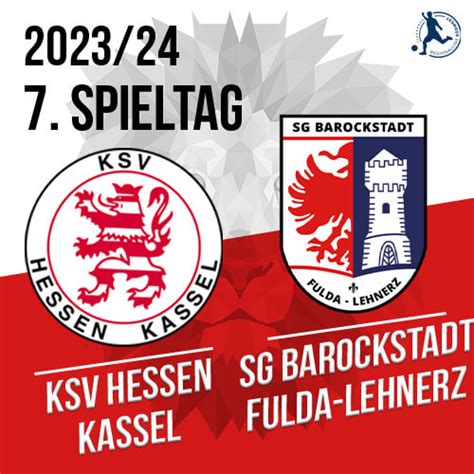 KSV Hessen Kassel SG Barockstadt Fulda Lehnerz 09 09 2023 Auestadion