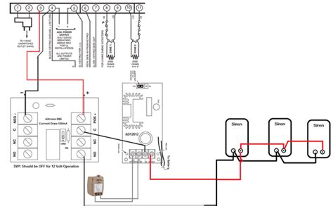 How Do I Add A Siren To A Honeywell Vista System Using A Power Supply