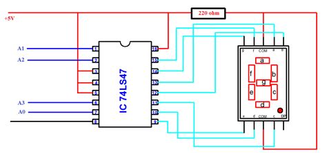 Bcd To Decimal Decoder Circuit Diagram And Truth Table Bcd E