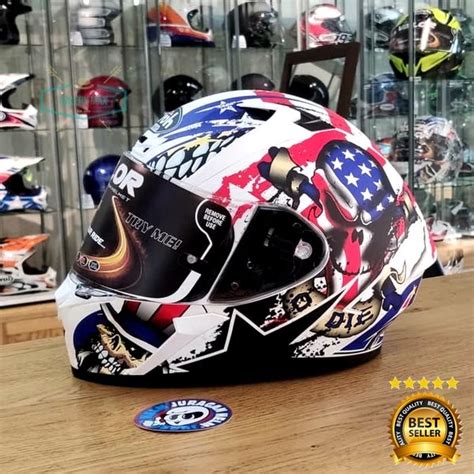 Jual Helm Full Face Airoh Valor Uncle Sam Matt Original Di Lapak Galery