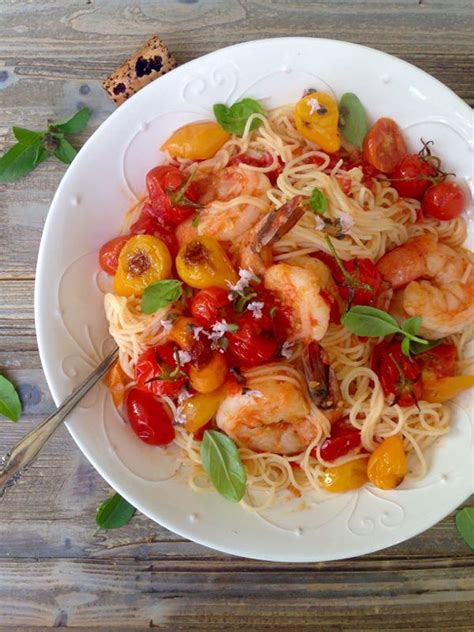 Olive Garden Capellini Pomodoro With Grilled Shrimp Fasci Garden