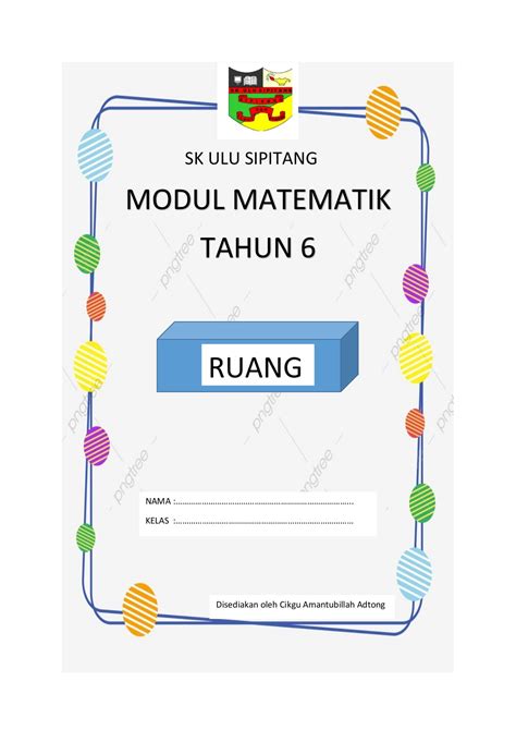 Nota Matematik Tahun 6 2020 Modul Pdpr Matematik Tahun 6 Membalik Buku Halaman 1 13 Anyflip