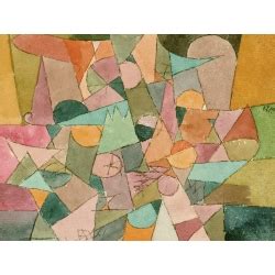 Wall Art Print And Canvas Paul Klee The Harbinger Of Autumn